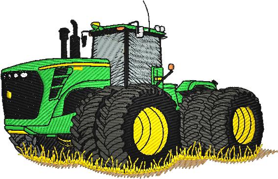 Greentractor , Loader - John Deere 9rx Bruder (598x384)