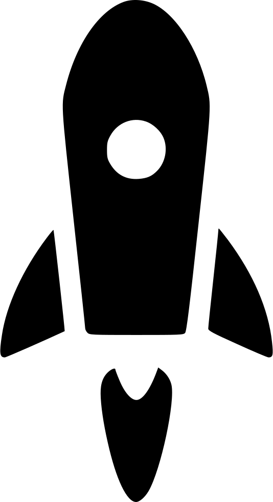 Stock Learn Svg Rocket - Lançamento Semente (534x980)