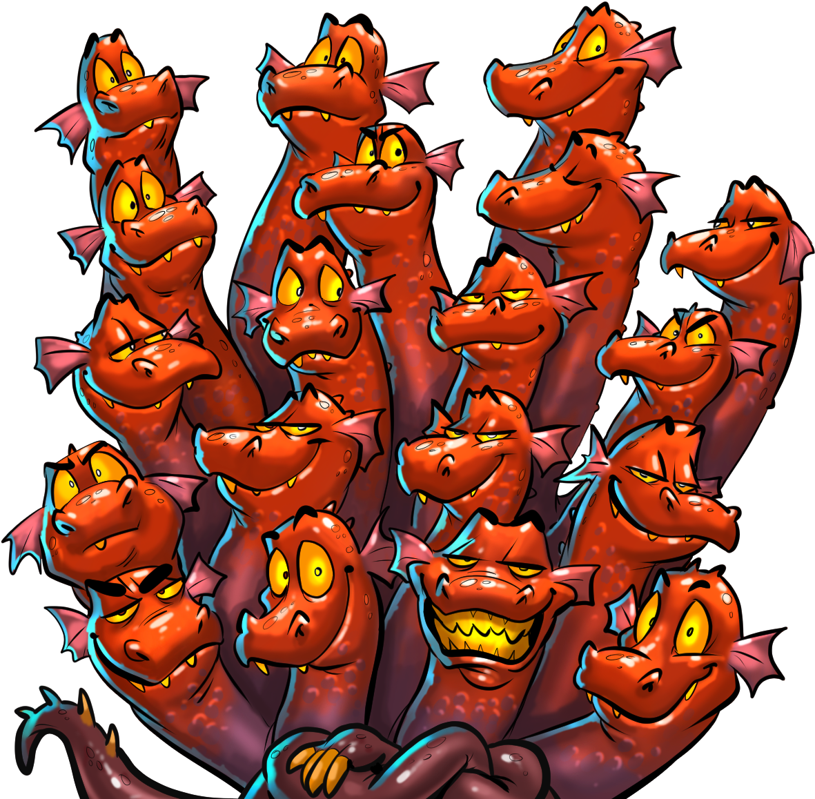 We Wish You Lots Of Fun - Cartoon (1200x1200)