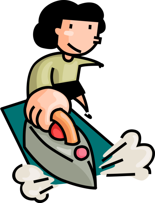 Iron Clipart Iron Board - Iron Clipart (536x700)