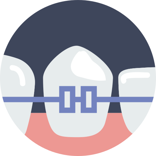 Braces Png File - Braces Illustration Circle Png (512x512)