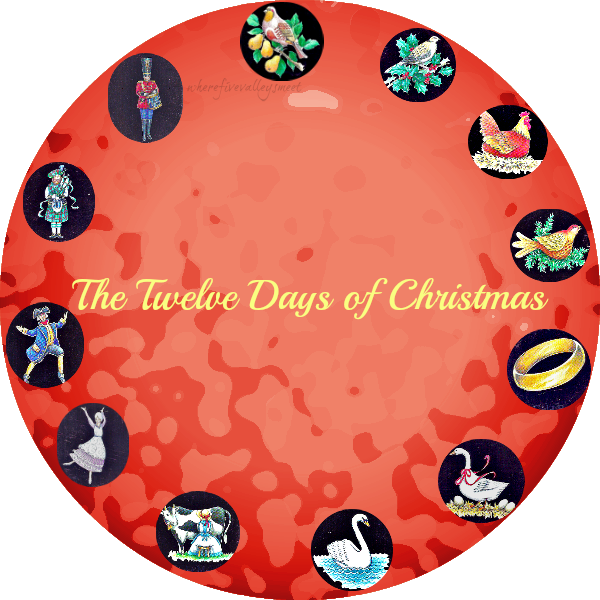 On The First Day Of Christmas - Circle (600x600)