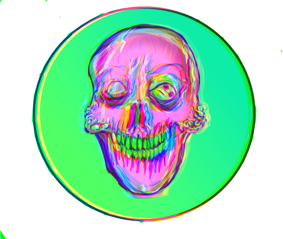 Jumba Juice Skull Aka Eyesore By Subatomicshads - Skull (999x800)