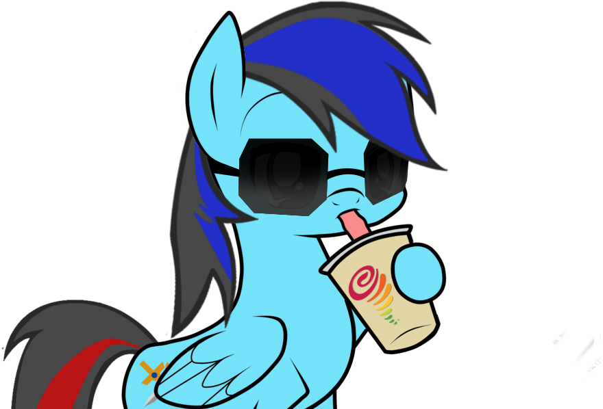 Xzey Likes Jamba Juce Commission By Mlp-scribbles - Cartoon (900x636)