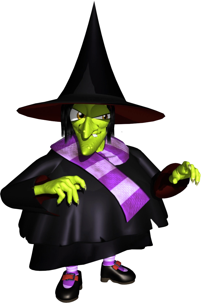 Image Image - Witch From Banjo Kazooie (829x1249)