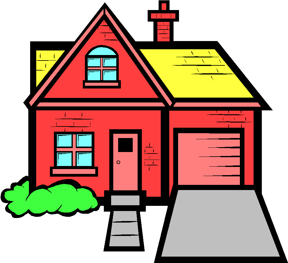 House - Colouring Pages House (952x864)