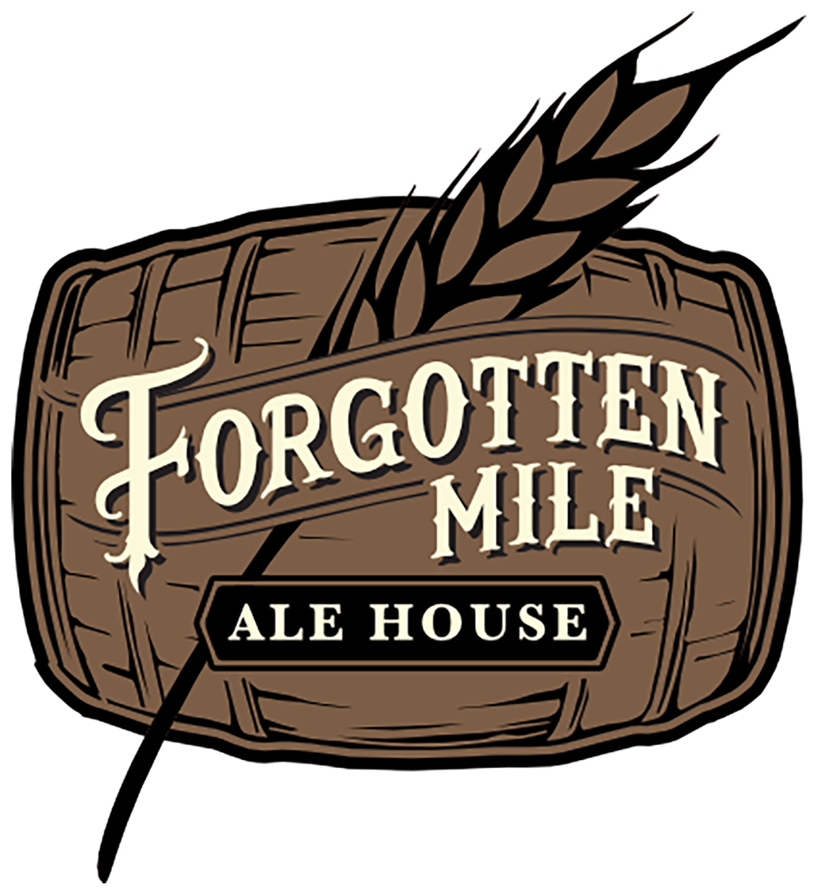 Forgotten Mile Ale House - Illustration (1200x1316)