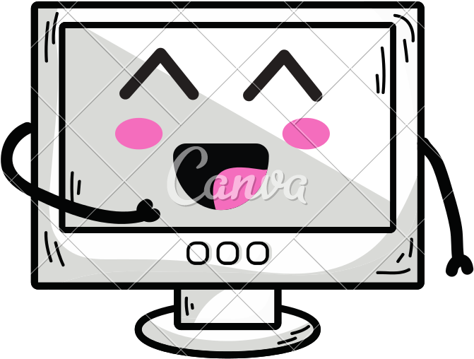 800 X 800 2 - Cute Clip Art Computer (800x800)