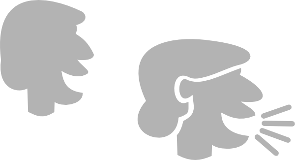 D Had Boarded A Bus To Get To The Meeting In Good Time, - Talking Clipart Png (600x325)