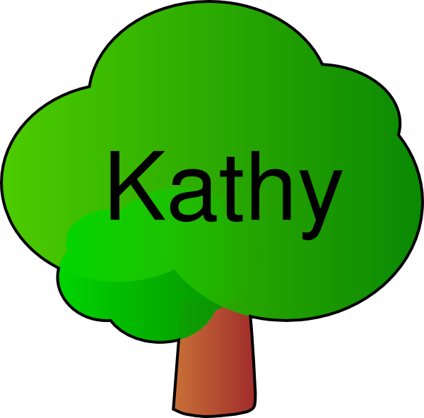 Tree For Kathy Clip Art - Tree For Kathy Clip Art (600x592)