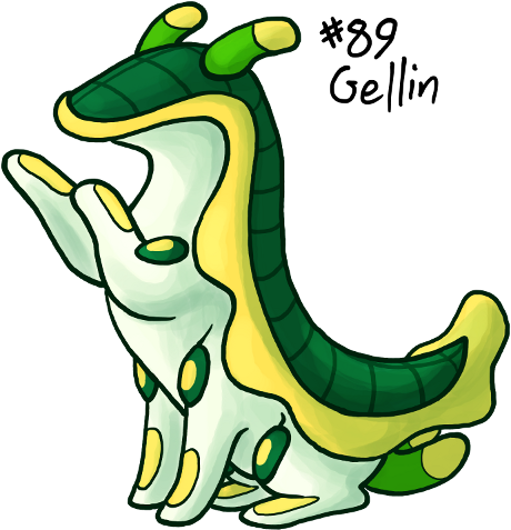 The Energy That Gellin Generates From Photosynthesis - Pokemon Uranium Gellin (500x500)