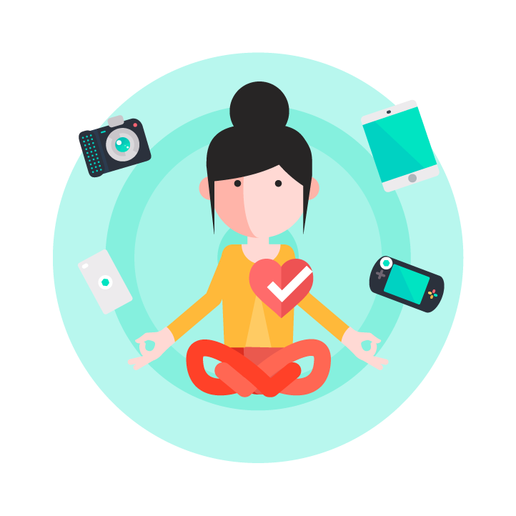 And Can Directly Influence Our Health And Our Wellbeing, - Cartoon (722x722)