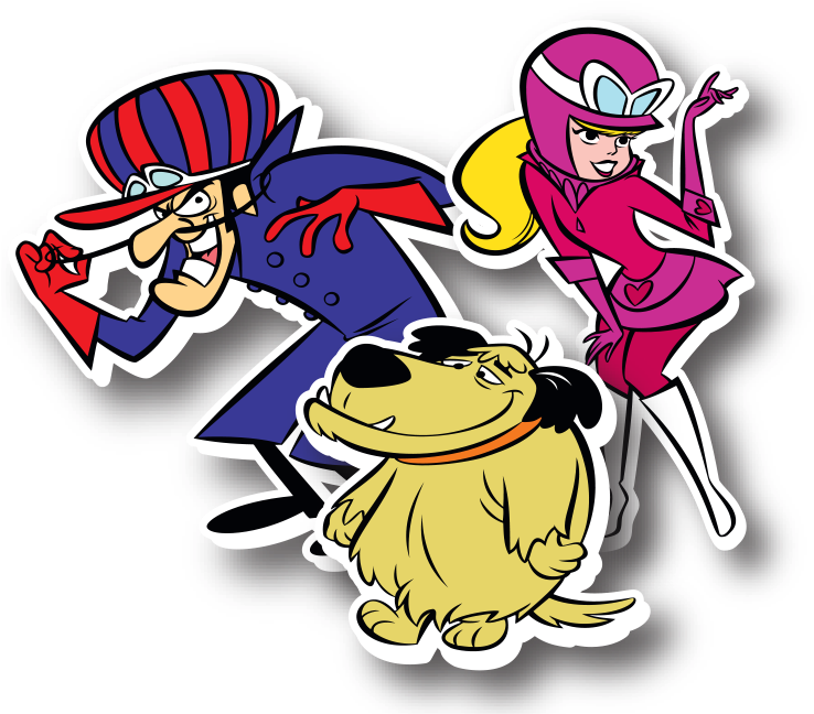 Wacky Races Bingo Dabbers - Dastardly And Muttley Meme (737x655)