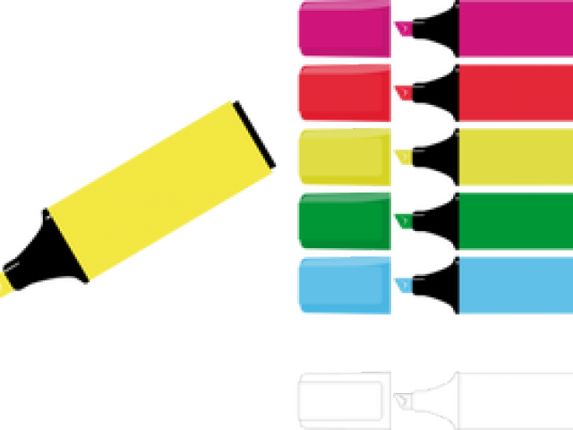 Marker Clipart Texta - Color Markers Clipart (640x480)