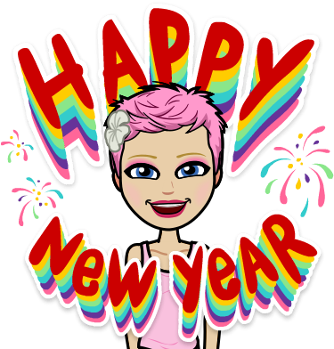 Comprehensible Online Year 2 - New Year 2019 Bitmoji (398x398)
