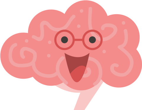 Cognitive Health Happy Brain - Happy Brain Png (519x498)