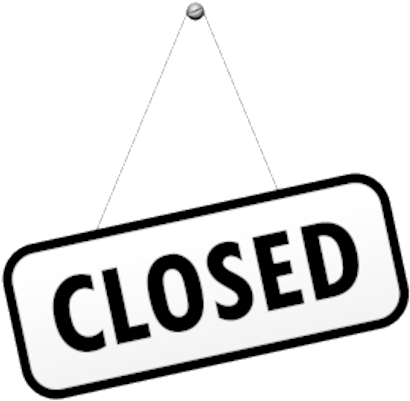 The University Of Nebraska-lincoln Has Regretfully - Placa Closed Png (420x420)