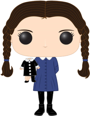 Pop Figure Addams Family Wednesday - Wednesday Addams (318x401)