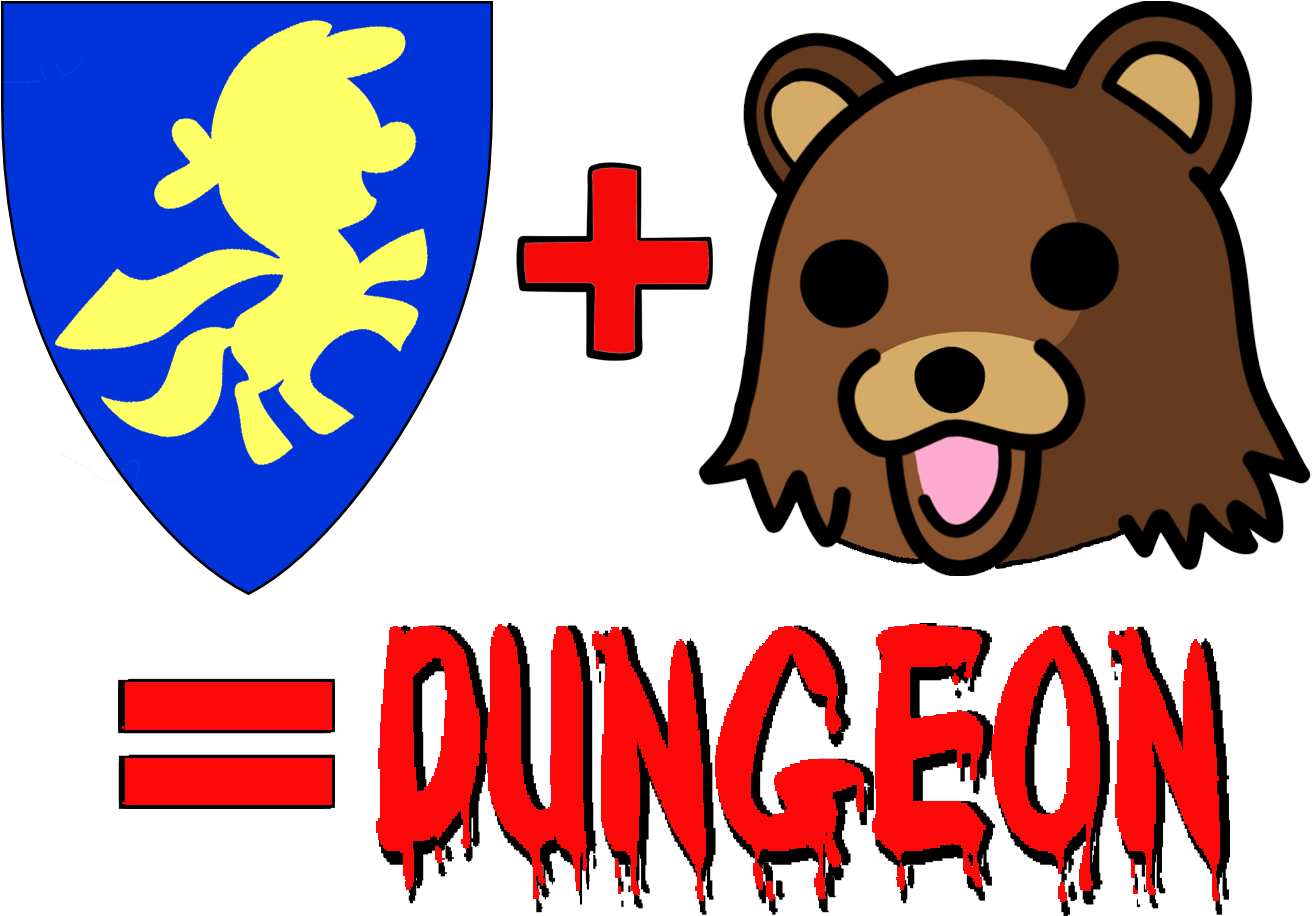 Dungeon Bear Dog Clip Art Chicago Bears Text Clip Art - Pedo Bear Xxx (1316x928)