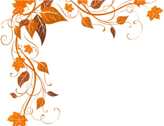Decorations Clipart Autumn - Border Corner Frame Png (640x480)