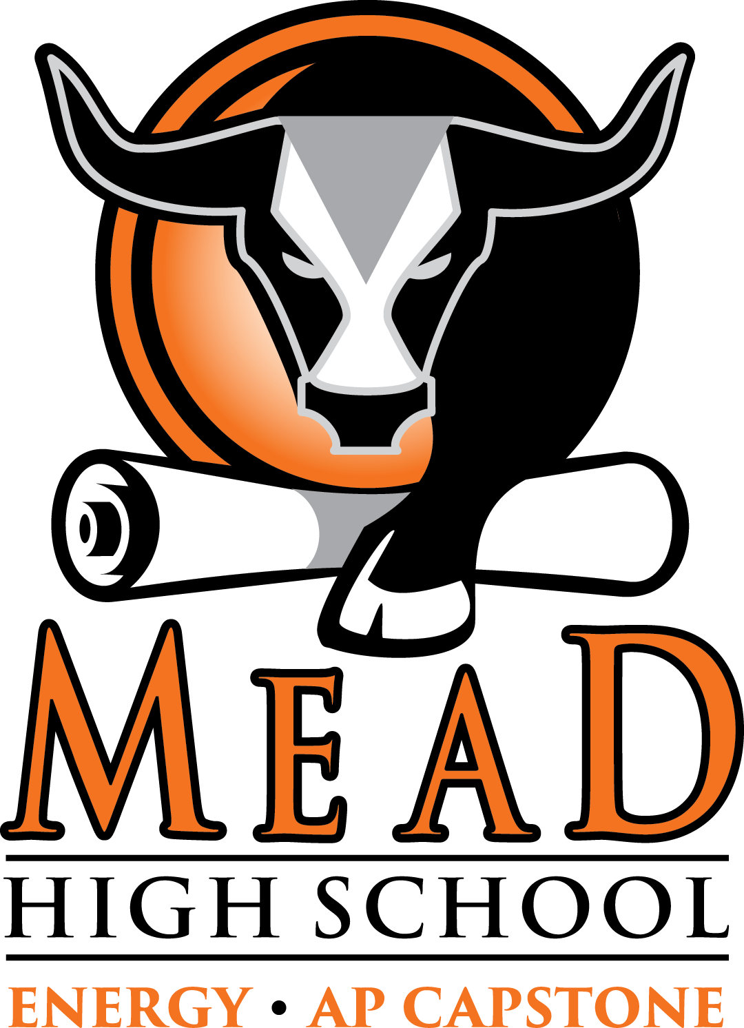 Download A High Resolution School Logo - Mead High School Logo (1080x1492)