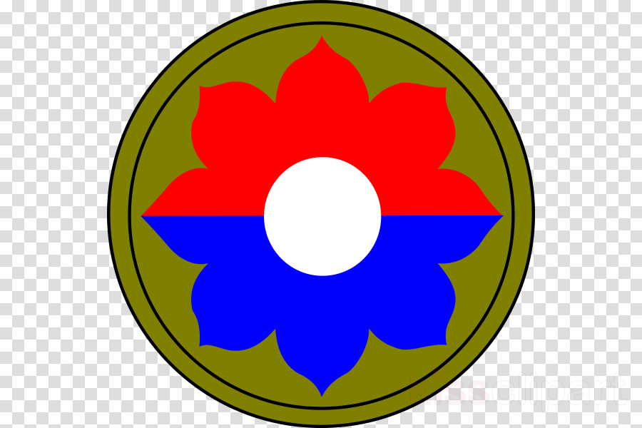 9th Infantry Division Patch Clipart 9th Infantry Division - Captain America Shield Png (900x600)