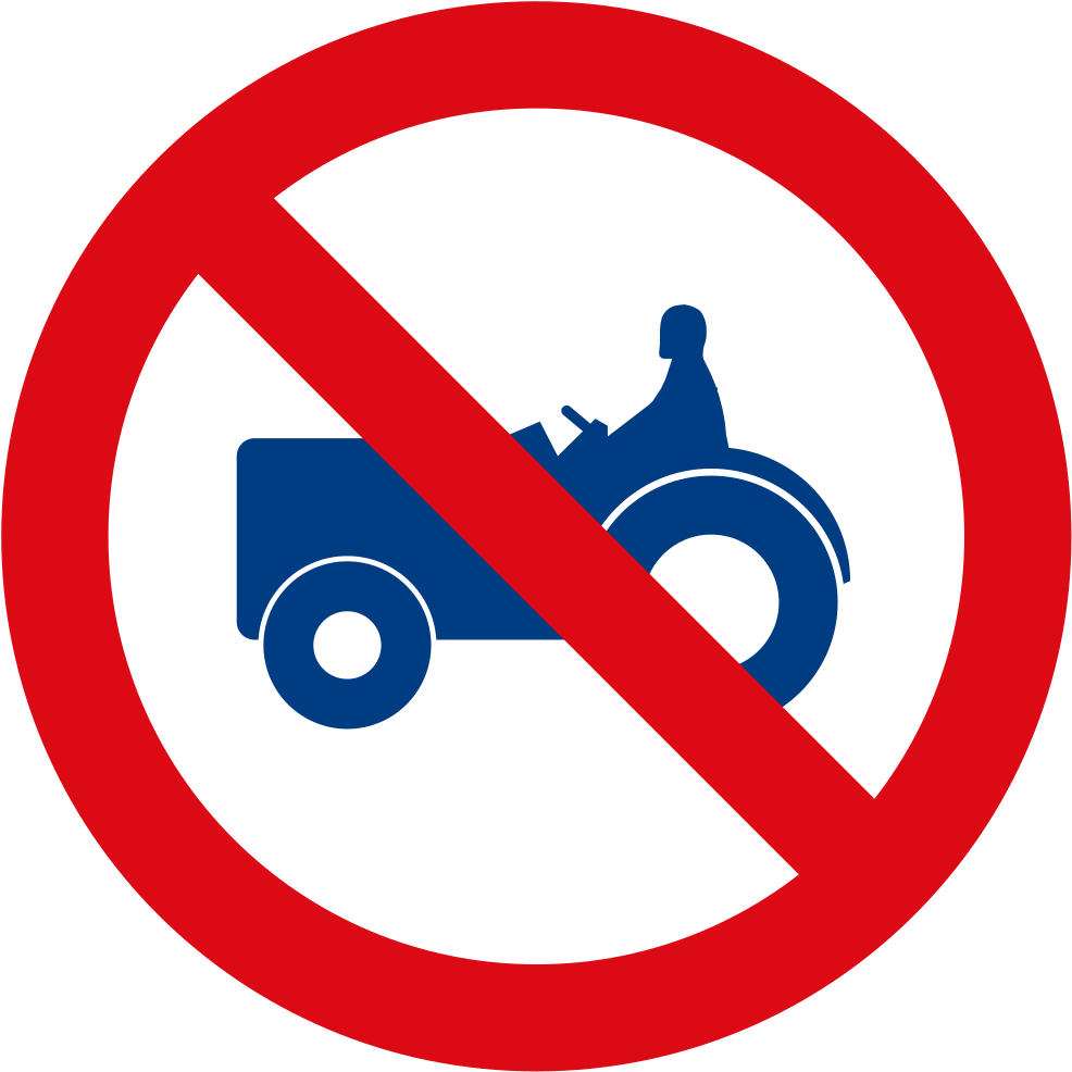 Open - No Entry For Cars Sign (1000x1000)
