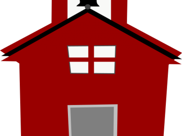 School Clipart Clipart Little Red Schoolhouse - School House Png (640x480)