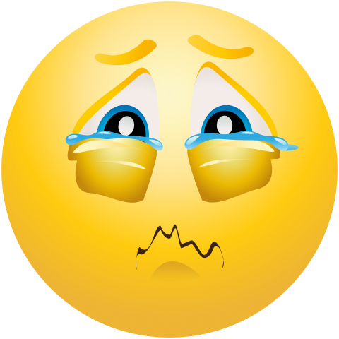 480 X 480 2 - Transparent Background Cry Emoji (480x480)