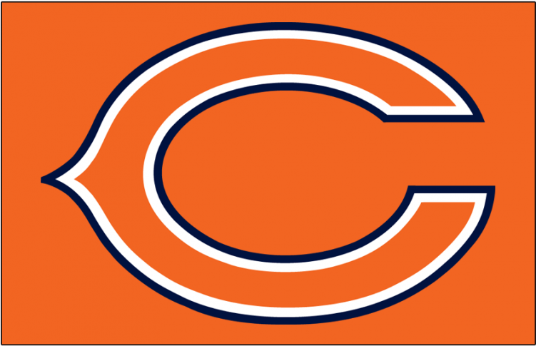 Chicago Bears Iron On Stickers And Peel-off Decals - Chicago Bears Sign (750x930)