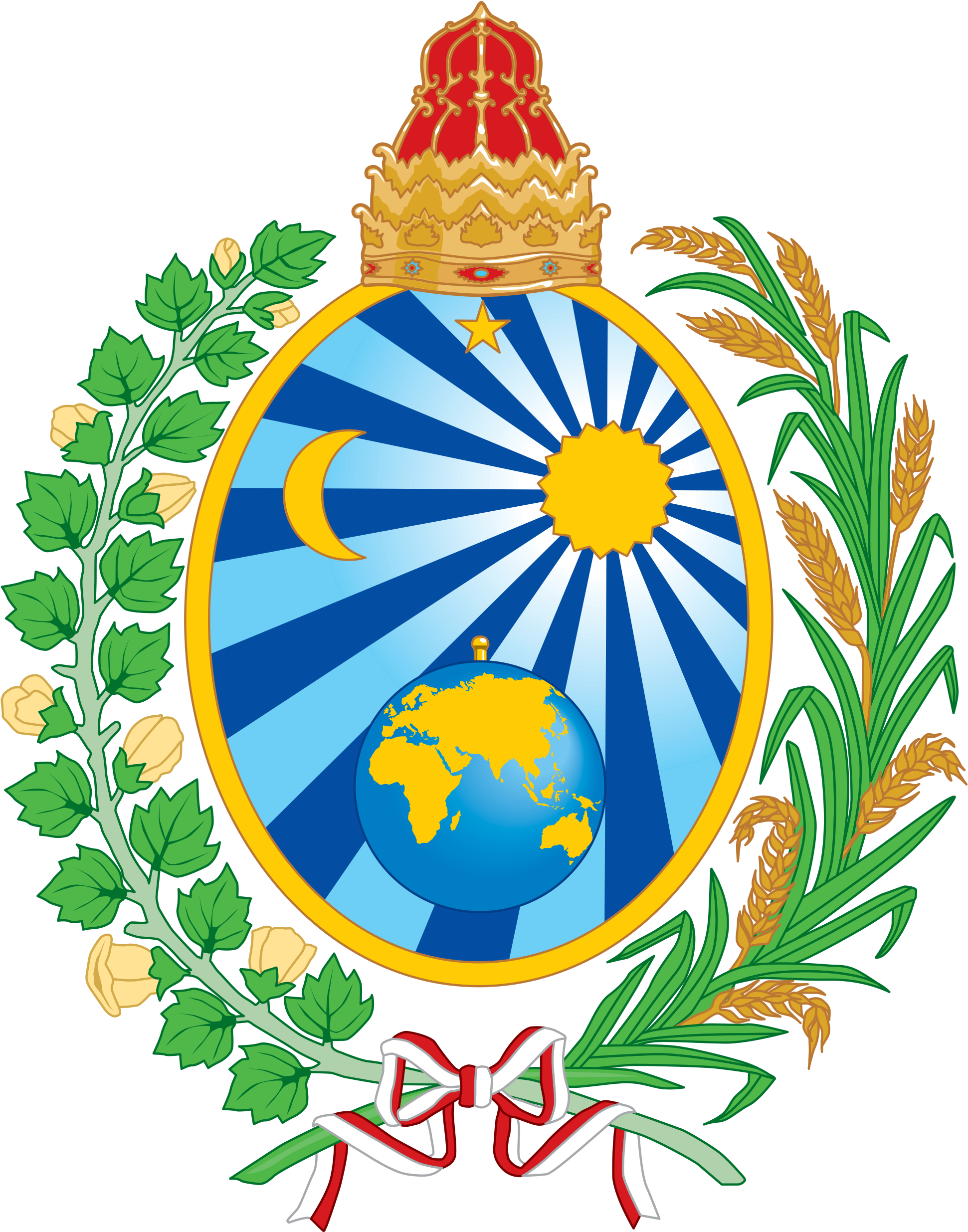 File Radyalaksana The Emblem Of Surakarta Kingdom - Logo Keraton Surakarta Png (2000x2559)