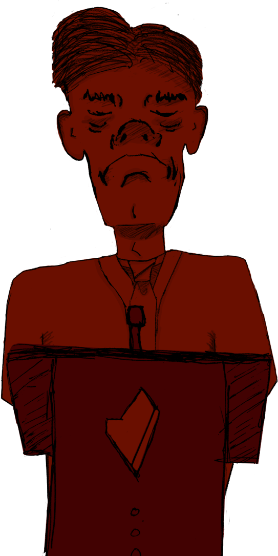 The Monarch Skulked Back Into A Luxurious Pavilion - Illustration (558x1088)