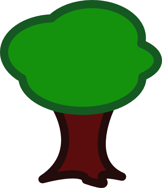 Arvore Em Desenho Animado (516x598)