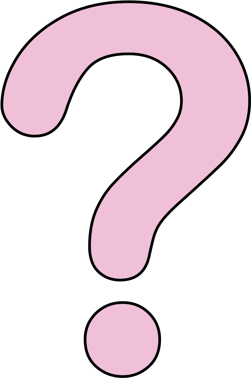 Pink Question Mark Clip Art - Pink Question Mark Icon (1020x1450)