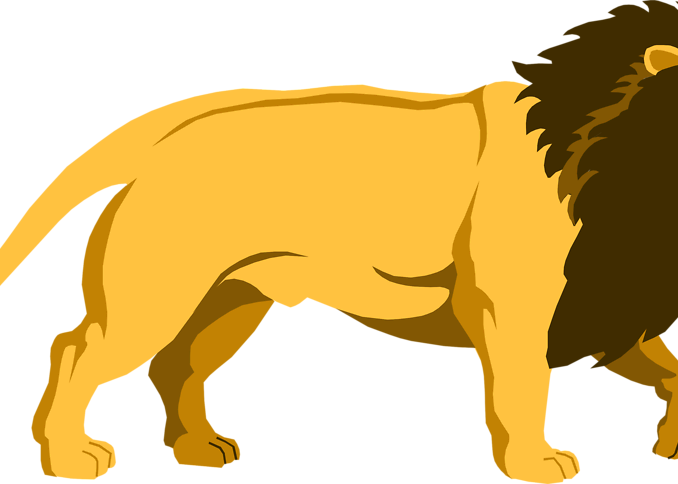 Lions Pictures Free Lions Free Stock Photo Illustration - Transparent Background Lion Clipart (678x484)