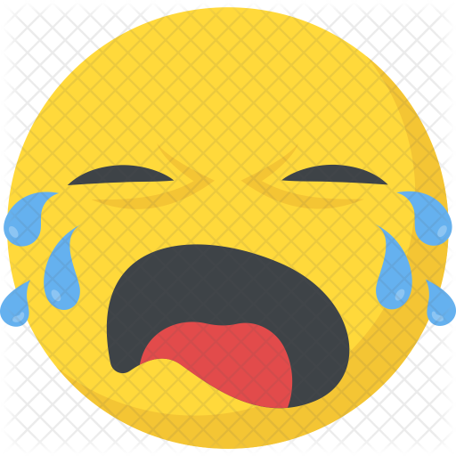 Crying Emoji Png Clipart Background - Emoji Png Cry (512x512)