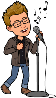 Karaoke Clipart Karaoke Contest - Ariana Grande Snapchat Bitmoji (398x398)