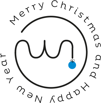 We Thank You For The Cooperation In The Present Year, - Circle (400x400)