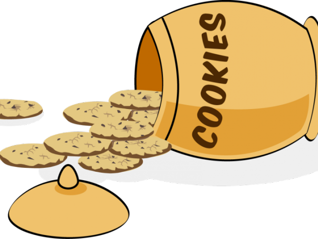 Biscuit Clipart Plate - Cookie Jar Png Clipart (640x480)