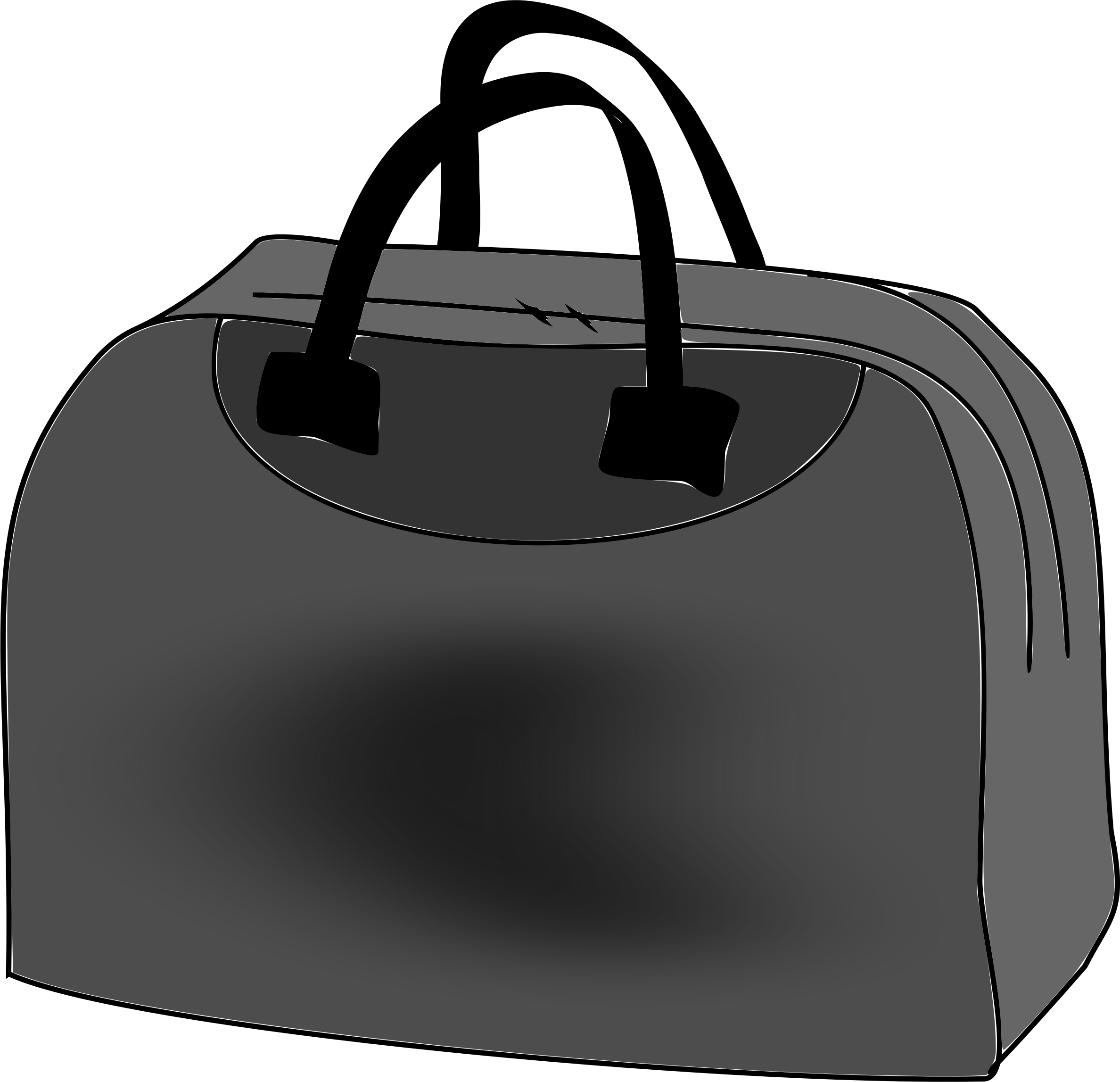 Stacked Luggage Clip Art - Baggage (2376x2294)
