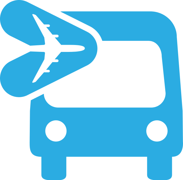 Metro Montreal Aeroport Clipart Airport Bus Montreal - Theater An Der Parkaue (608x600)