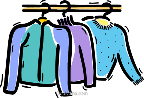 Sweaters Royalty Free Vector Clip Art Illustration - Sweaters Royalty Free Vector Clip Art Illustration (480x327)