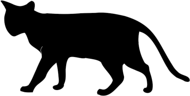 Friday The 13th - Png Cat Black (700x380)