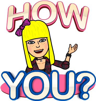 Today You Were Welcomed Back In Class With Classdojo - Bitmoji Fille Belle (398x398)