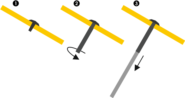 When The Connecting Sleeve Is Locked, Fit The Sun Disc - When The Connecting Sleeve Is Locked, Fit The Sun Disc (623x339)