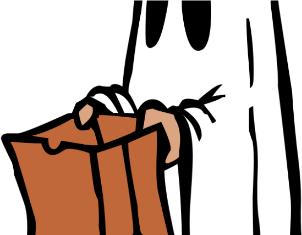 Avs Cliparts - Trick Or Treat Ghost (640x480)