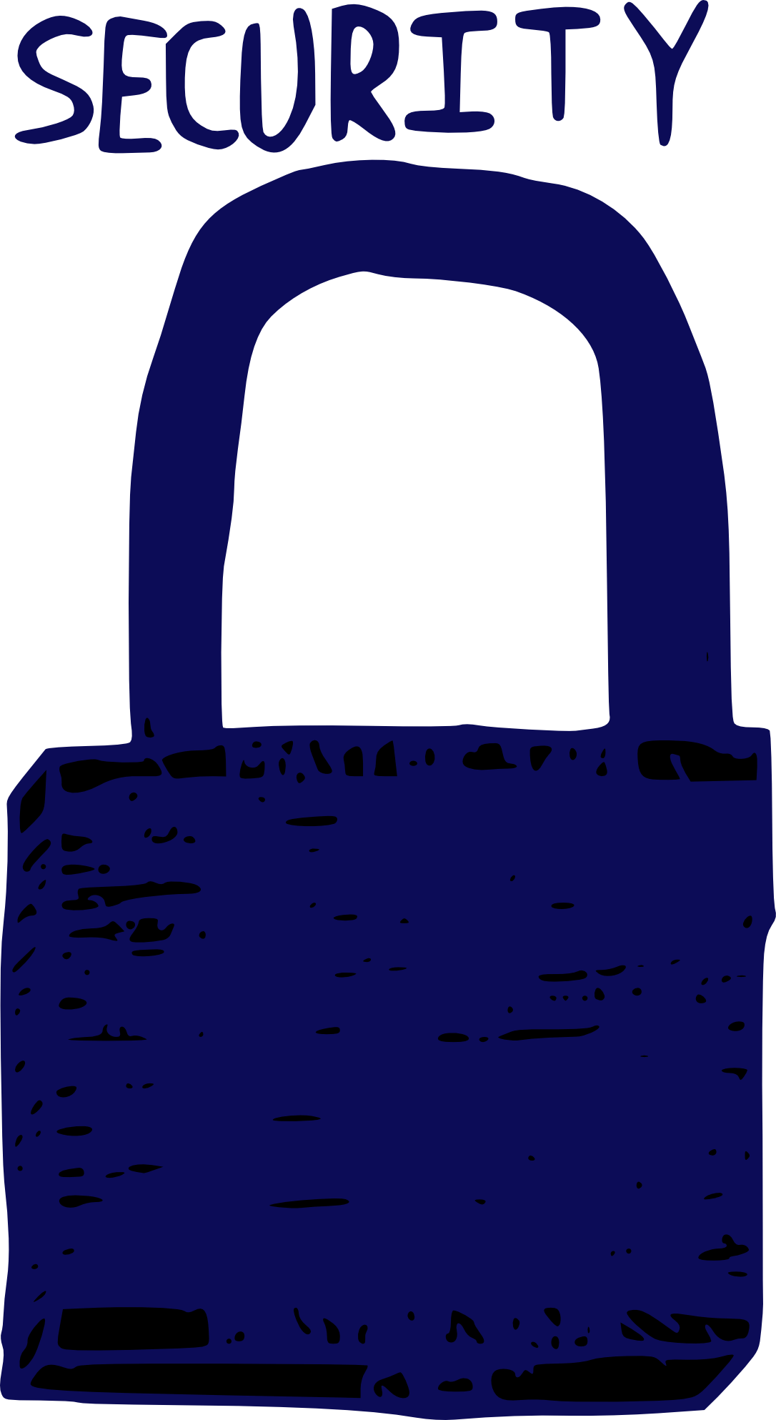 Security Public Domain Clip Art - Shoulder Bag (1086x1987)