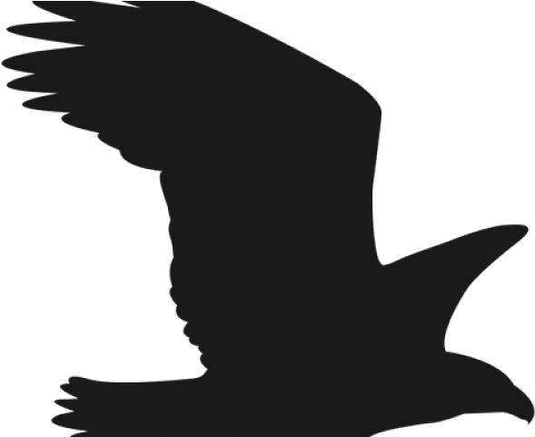 Falcon Clipart Svg - Сокол Силуэт (640x480)