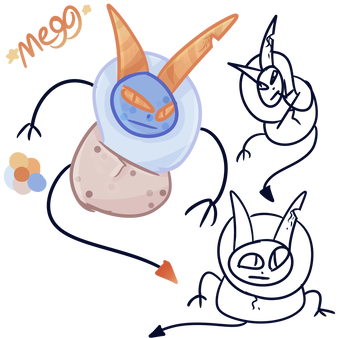 4ntarctica 6 5 Megg The Egg Ref By Modog03 - 4ntarctica 6 5 Megg The Egg Ref By Modog03 (350x350)