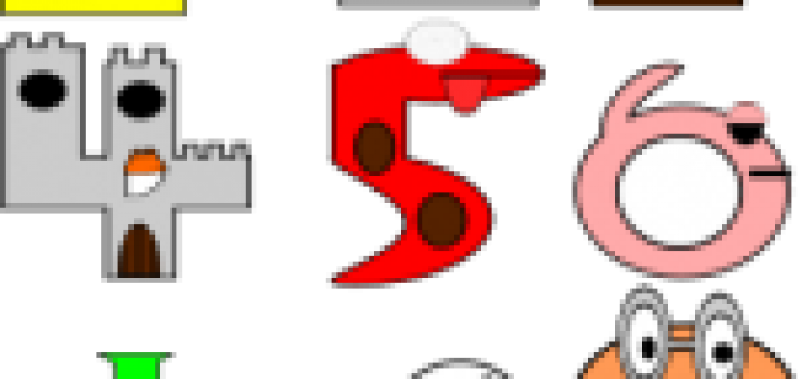 Fagtesang “one, Two Buckle My Shoe” - Numbers Clip Art (720x340)